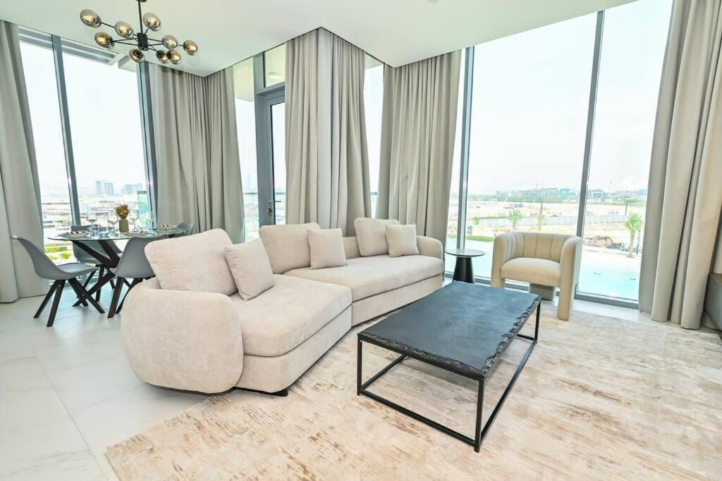 Luxe Shortlet - Unique 2 Bedroom In District One Meydan Дубай Екстериор снимка